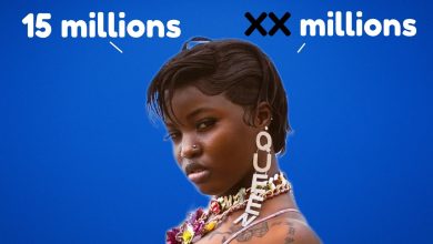 Femme regardant son téléphone, illustration des sollicitations en ligne évoquées dans le showbiz ivoirien